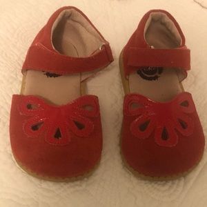 Livie & Luca Red Mary Janes